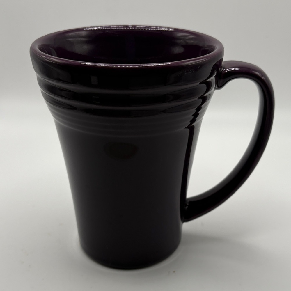 Fiesta mulberry latte mug - Picture 3 of 5